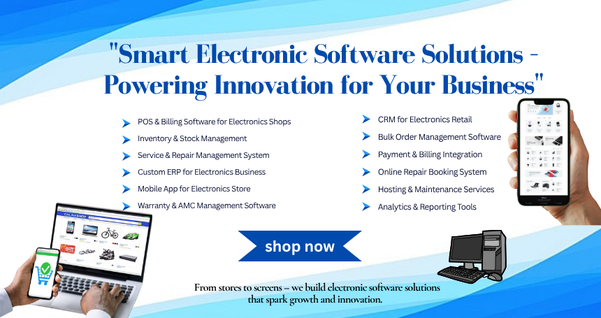 GTElectro – Smart eCommerce & POS for Electronics Stores