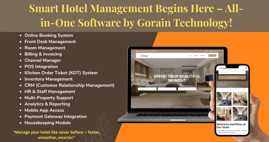 GtHotel – Hotel Booking & Room Reservation System